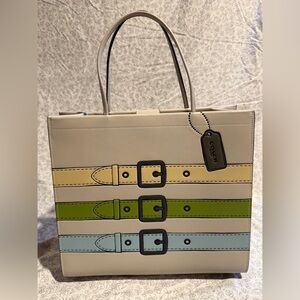 Coach Multicolor Tote Bag